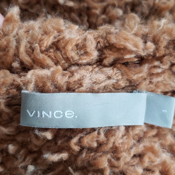 VINCE Blend Teddy Cardigan - Picture 3 of 7